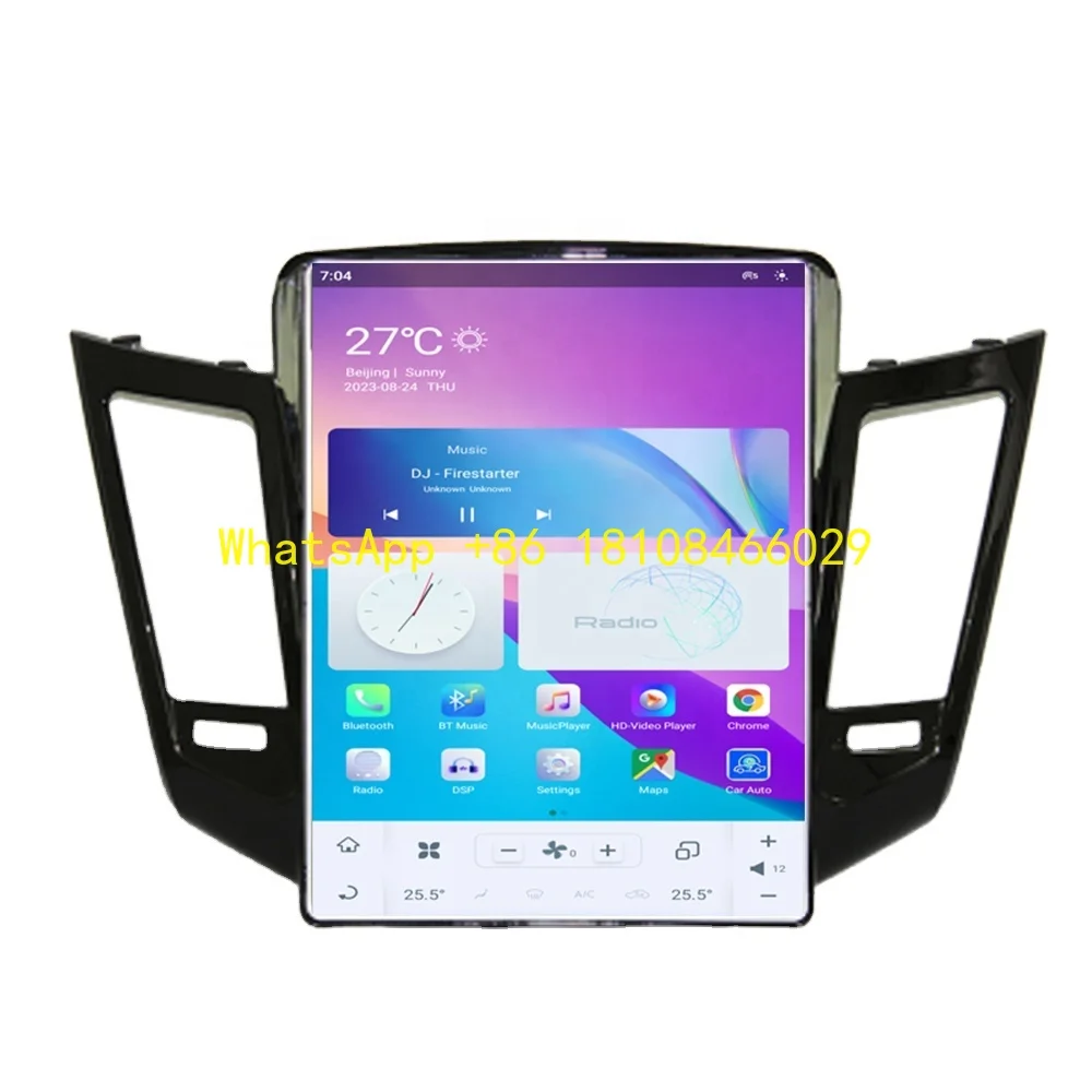 Автомобильный радиоприемник Tesla Style Android 11, для Chevrolet Cruze 2009-2015, автомобильный мультимедийный плеер, беспроводной Carplay 4G
Автомобильный радиоприемник Tesla Style Android 11, для Chevrolet Cruze 2009-2015, автомобильный мультимедийный плеер, беспроводной Carplay 4G