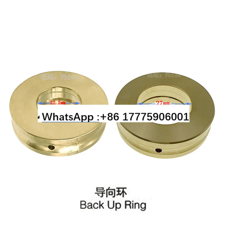 Water jet accessories High pressure cylinder retaining ring Copper cake guide ring Sealing group positioning ring 27mm
Water jet accessories High pressure cylinder retaining ring Copper cake guide ring Sealing group positioning ring 27mm
