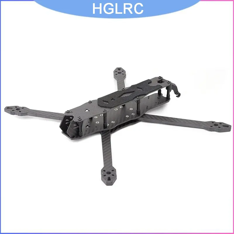 Рама HGLRC MY7 с колесной базой 335 мм (7 дюймов) и толстыми лучами 6 мм для FPV-дронов для фристайла, гонок, тяжелых грузов и полетов на дальние расстояния
Рама HGLRC MY7 с колесной базой 335 мм (7 дюймов) и толстыми лучами 6 мм для FPV-дронов для фристайла, гонок, тяжелых грузов и полетов на дальние расстояния
