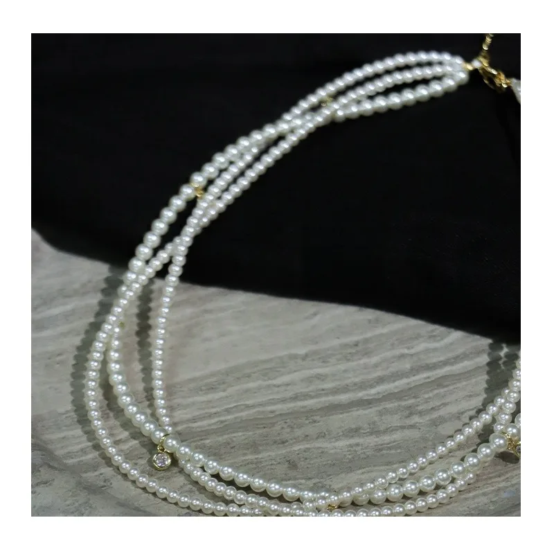 Niche Design Pearl Collar High Sense Collarbone Chain Neck Chain Sweater Chain French Romantic Woven Rice Bead Necklace Women
Niche Design Pearl Collar High Sense Collarbone Chain Neck Chain Sweater Chain French Romantic Woven Rice Bead Necklace Women