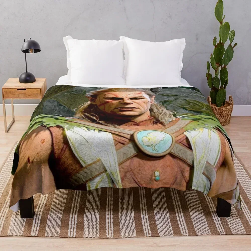 Halsin the Elf Druid Adventurer looking angry Throw Blanket Shaggy Furry Soft Blanket for Bedroom Living Room
Halsin the Elf Druid Adventurer looking angry Throw Blanket Shaggy Furry Soft Blanket for Bedroom Living Room