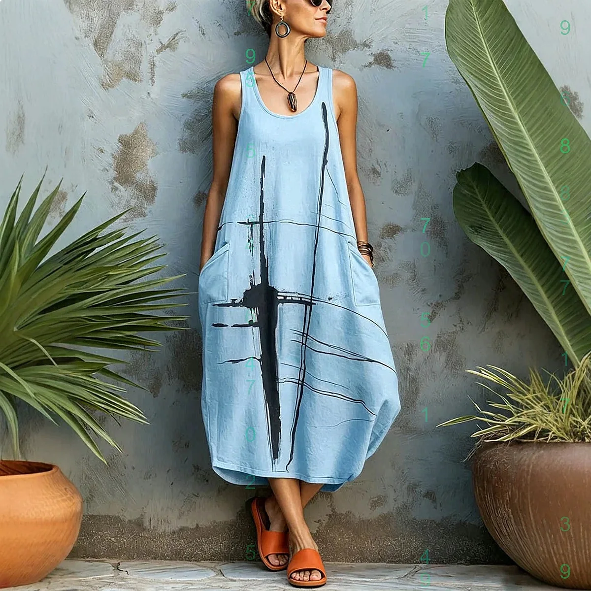 Summer Loose Sleeveless Pocket Dress Dresses Casual Jumpsuit Playsuit Matching Set
Summer Loose Sleeveless Pocket Dress Dresses Casual Jumpsuit Playsuit Matching Set