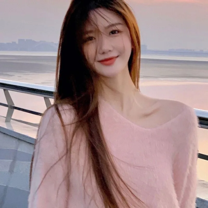 Autumn Winter Simplicity Office Lady Solid Color Knitwear Women Fashion Trend Long Sleeve Sweater All-match Casual Knitting Tops
Autumn Winter Simplicity Office Lady Solid Color Knitwear Women Fashion Trend Long Sleeve Sweater All-match Casual Knitting Tops
