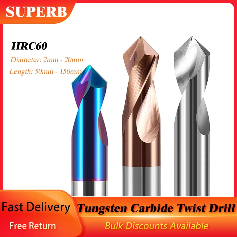 HRC60 Tungsten Steel Carbide Stub Center Bit 90 Degree Fixed Point Drill Positioning Drill Tungsten Steel Location Twist Drill
HRC60 Tungsten Steel Carbide Stub Center Bit 90 Degree Fixed Point Drill Positioning Drill Tungsten Steel Location Twist Drill