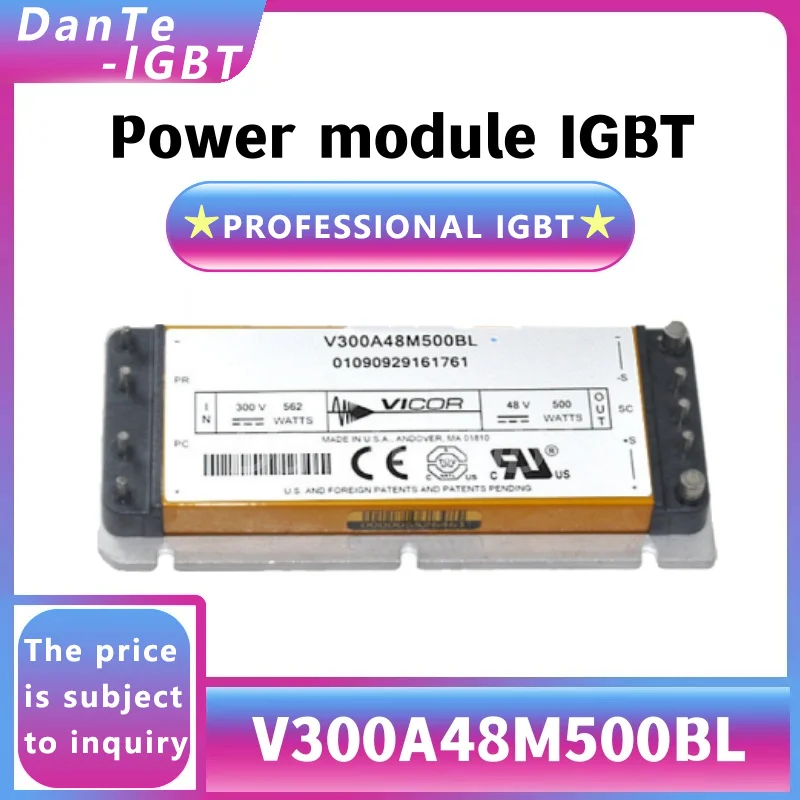 V300A48M500BL IGBT новый модуль, выпрямитель высокой мощности, оригинальное место
V300A48M500BL IGBT новый модуль, выпрямитель высокой мощности, оригинальное место