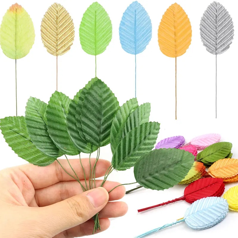 50/100/200Pcs Artificial Silk Rose Leaves Faux Wired Single Leaf Fake Flower Leaf with Stem for DIY Crafts Wedding Garland Decor
50/100/200Pcs Artificial Silk Rose Leaves Faux Wired Single Leaf Fake Flower Leaf with Stem for DIY Crafts Wedding Garland Decor