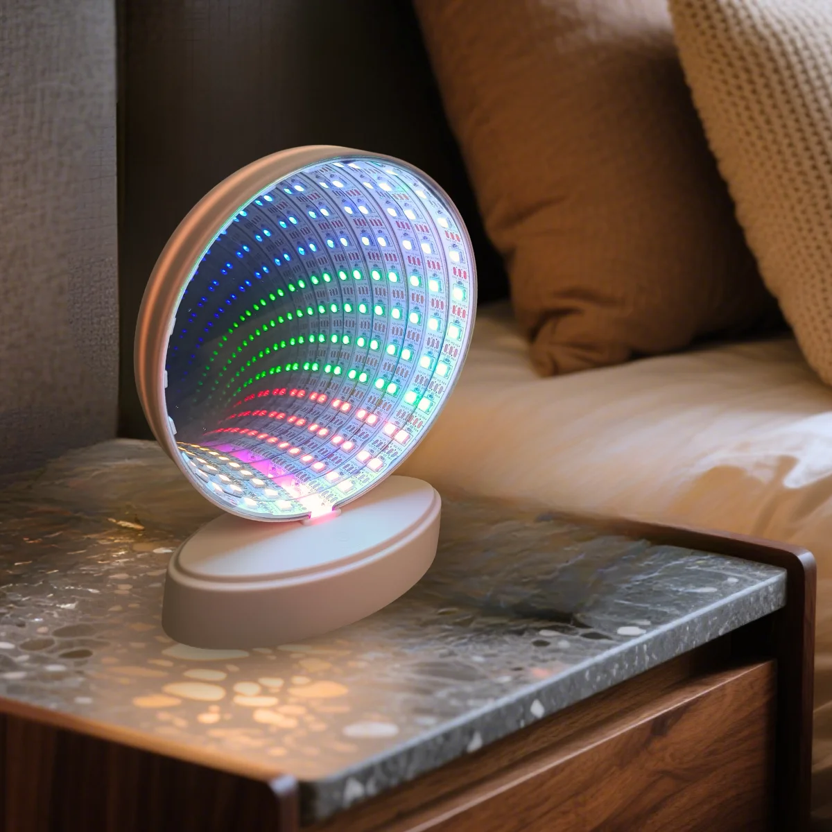 1-piece RGB Color Mirror Tunnel Light, USB-Powered LED Tunnel Light, Suitable for Bedroom, Study, Living Room, Gifts, etc
1-piece RGB Color Mirror Tunnel Light, USB-Powered LED Tunnel Light, Suitable for Bedroom, Study, Living Room, Gifts, etc