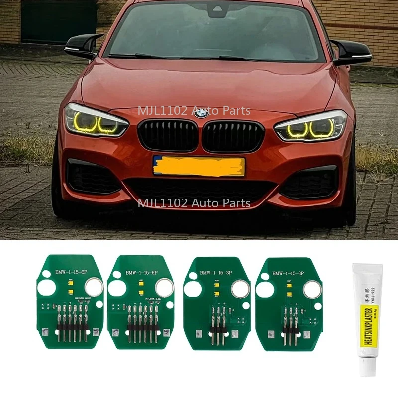 New daytime running lights Lemon Yellow DRL chip For BMW 1 series Angel Eyes DRL RGB multicolor LED boards F20 F21 GTS
New daytime running lights Lemon Yellow DRL chip For BMW 1 series Angel Eyes DRL RGB multicolor LED boards F20 F21 GTS