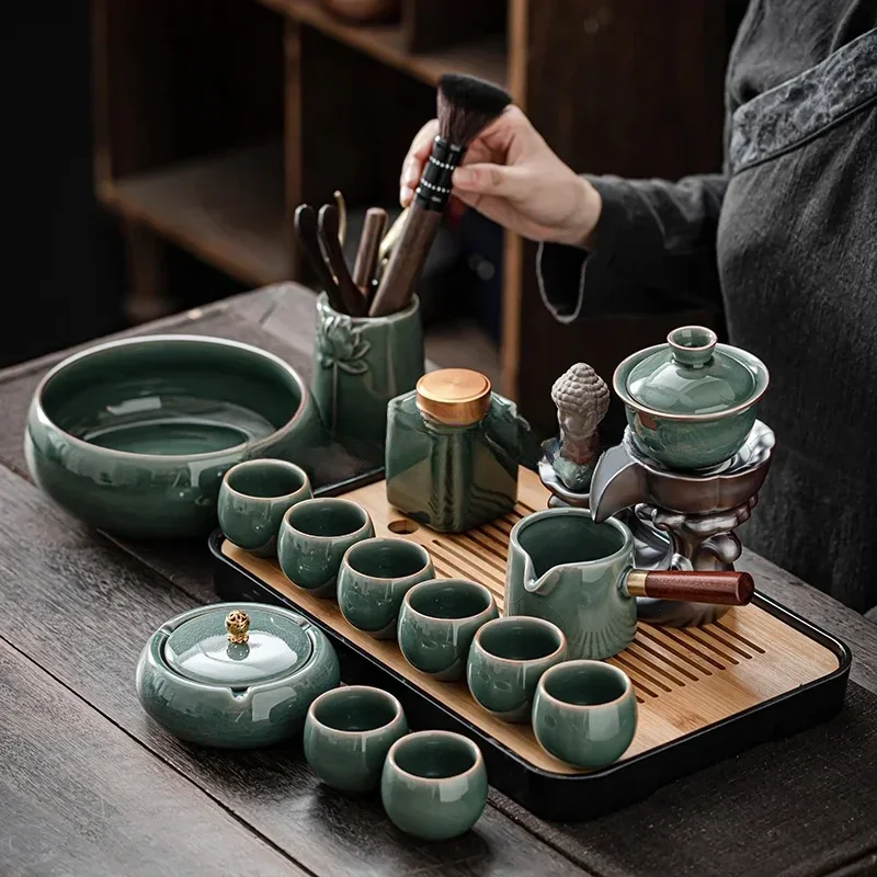 Porcelain Chinese Ceremony Tea Set Bowl Accessories Pair 6 Persons Tool Tea Set Luxury Chinese Style Taza Mate Tableware
Porcelain Chinese Ceremony Tea Set Bowl Accessories Pair 6 Persons Tool Tea Set Luxury Chinese Style Taza Mate Tableware