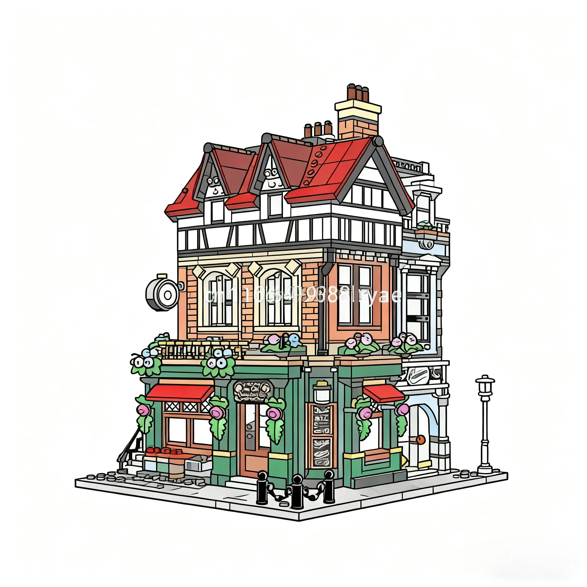 3266 штук, угловые модульные строительные блоки, модульные креативные строительные блоки с видом на улицу, игрушки, рождественский подарок для детей и взрослых
3266 штук, угловые модульные строительные блоки, модульные креативные строительные блоки с видом на улицу, игрушки, рождественский подарок для детей и взрослых