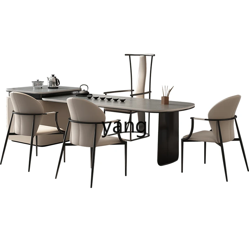 Lmm rock slab tea table office tea table and chair combination modern simple tea table
Lmm rock slab tea table office tea table and chair combination modern simple tea table