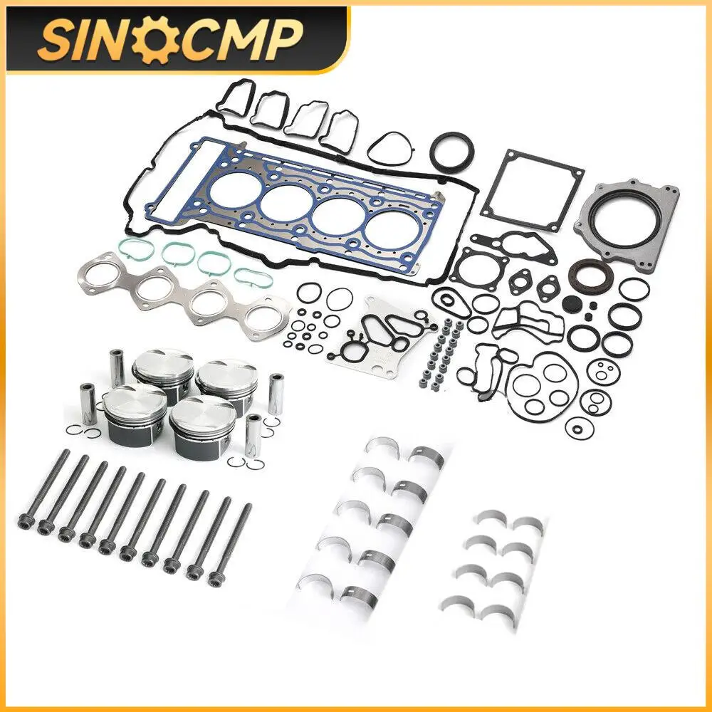 Engine Rebuilding Pistons Bearings Seals Gaskets Set For Mercedes-Benz W203 W204 W211 R171 M271 1.8L Supercharged Kompressor
Engine Rebuilding Pistons Bearings Seals Gaskets Set For Mercedes-Benz W203 W204 W211 R171 M271 1.8L Supercharged Kompressor