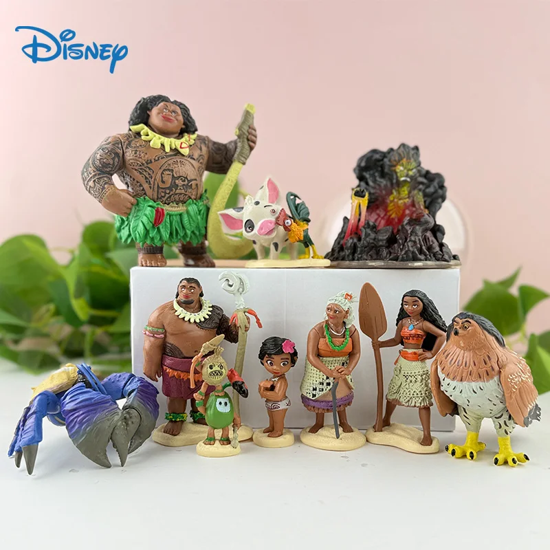 Набор из 10 фигурок Disney Moana: Мауи, Моана, Пуа, Хейхей, коллекционные игрушки, подарки на день рождения для детей, декор для рабочего стола, автомобиля, спальни, мультяшные персонажи
Набор из 10 фигурок Disney Moana: Мауи, Моана, Пуа, Хейхей, коллекционные игрушки, подарки на день рождения для детей, декор для рабочего стола, автомобиля, спальни, мультяшные персонажи