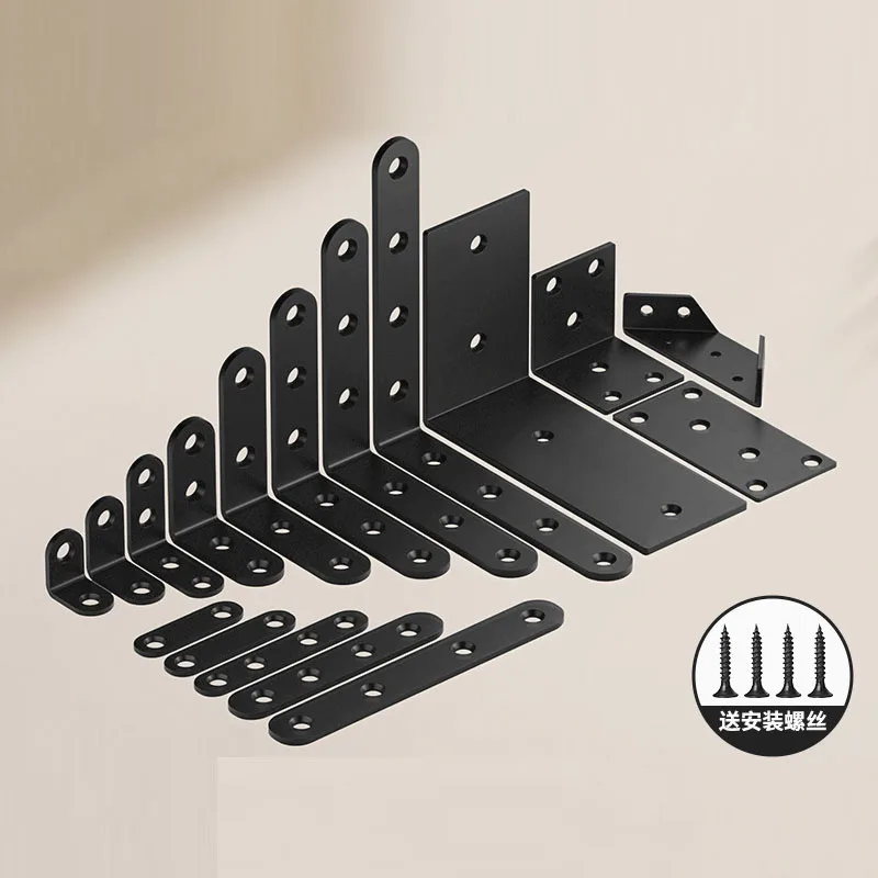 5PCS Thickened Stainless Steel Corner Bracket Right Angle Fixing Bracket Layer Board Angle Iron Bracket Partition Fixing
5PCS Thickened Stainless Steel Corner Bracket Right Angle Fixing Bracket Layer Board Angle Iron Bracket Partition Fixing