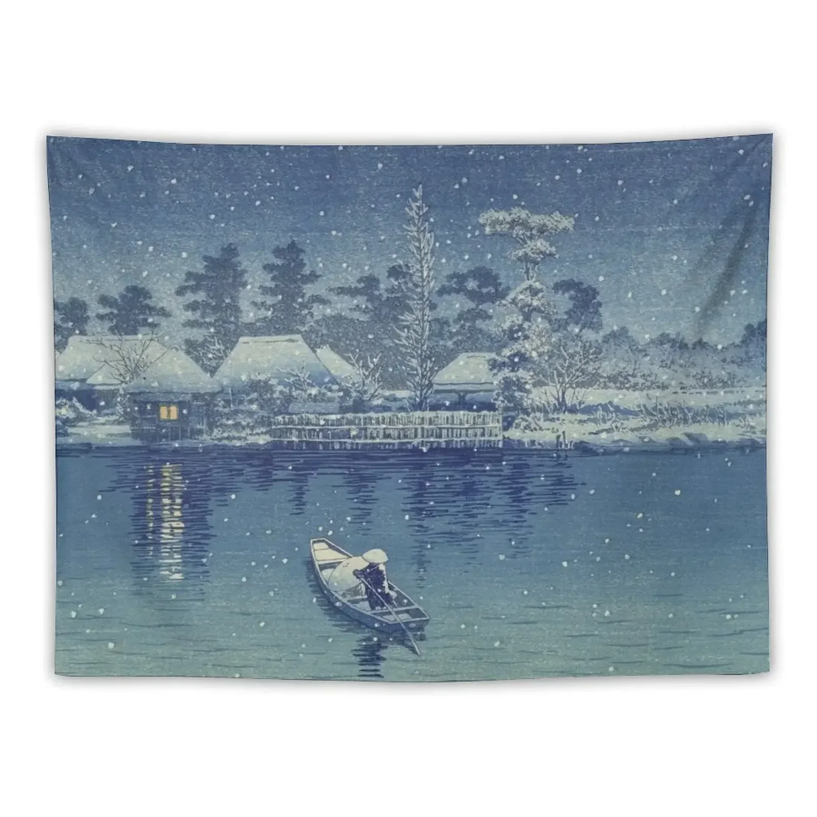 Ushibori (1930) By Kawase Hasui (Japanese, 1883-1957) Tapestry House Decoration Wallpaper Wall Decoration Tapestry
Ushibori (1930) By Kawase Hasui (Japanese, 1883-1957) Tapestry House Decoration Wallpaper Wall Decoration Tapestry