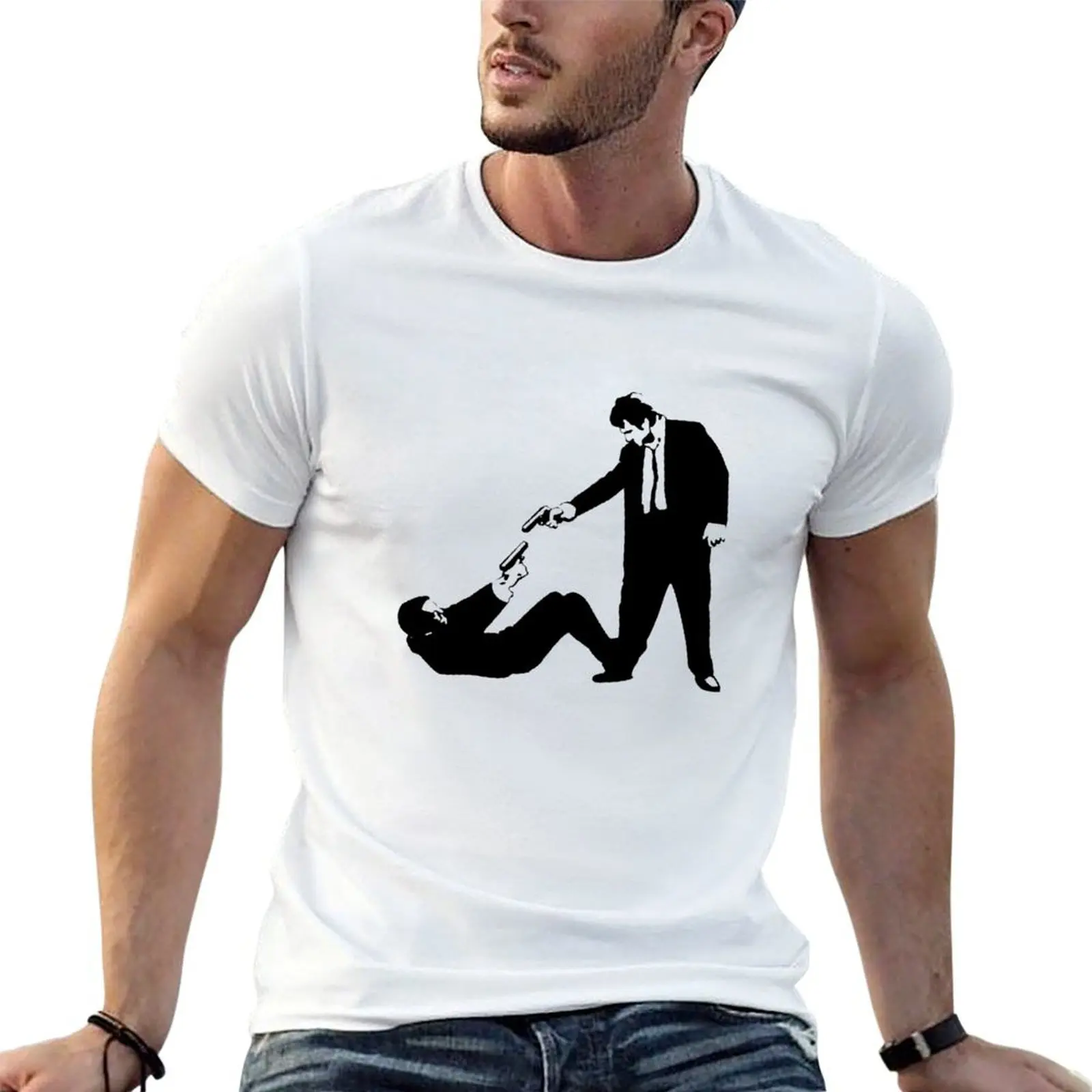 Reservoir Dogs Standoff T-Shirt t shirt for man t shirts for man pack white T-Shirt
Reservoir Dogs Standoff T-Shirt t shirt for man t shirts for man pack white T-Shirt