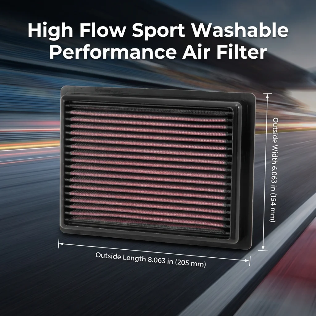 Спортивный моющийся воздушный фильтр высокой производительности для Ford Escape Transit Connect 2013-2022 2.5, 33-5002, 33-5072, CA11456
Спортивный моющийся воздушный фильтр высокой производительности для Ford Escape Transit Connect 2013-2022 2.5, 33-5002, 33-5072, CA11456