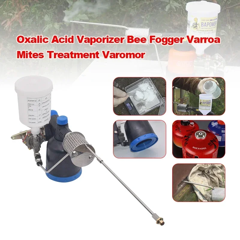 Propane Oxalic Acid Vaporizer Bee Fogger Varroa Mites Treatment Insect Fogger for Fast and Effective Varroa Mites Control
Propane Oxalic Acid Vaporizer Bee Fogger Varroa Mites Treatment Insect Fogger for Fast and Effective Varroa Mites Control