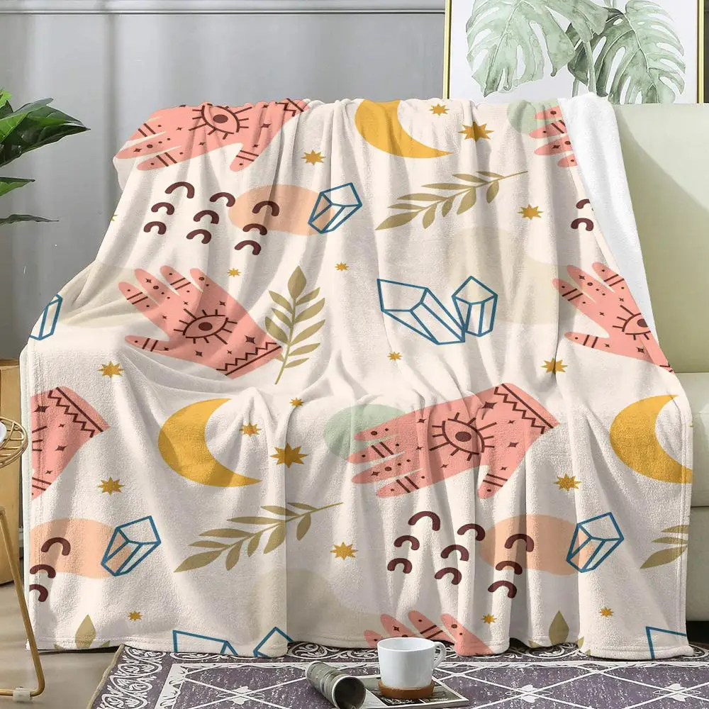 Boho Pattern Throw Soft Flannel AC Blanket Lightweight Summer Nap Throw Cozy Blanket for Sofa Bed Travel Home
Boho Pattern Throw Soft Flannel AC Blanket Lightweight Summer Nap Throw Cozy Blanket for Sofa Bed Travel Home