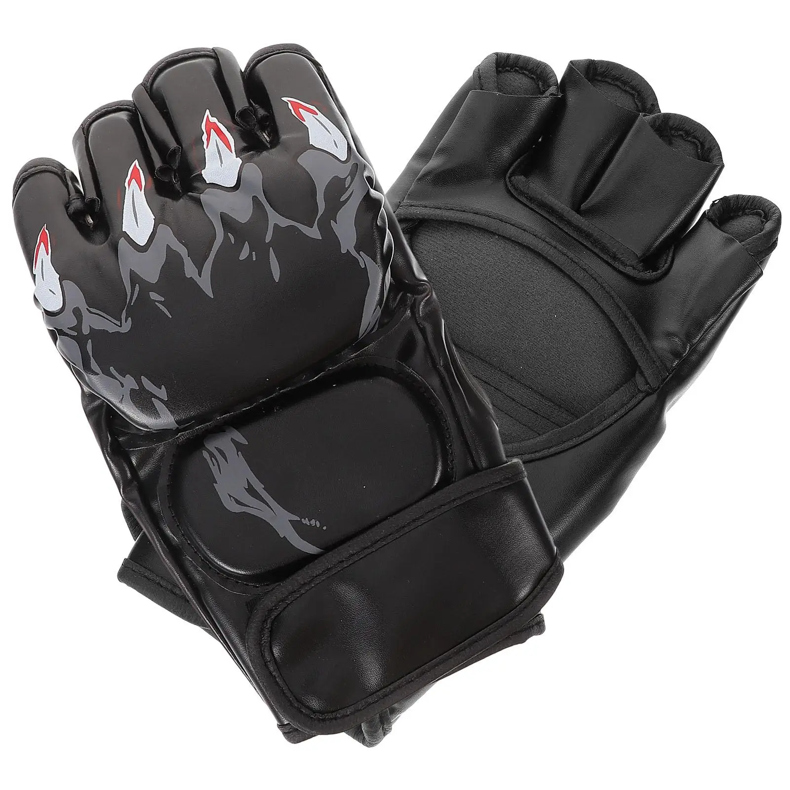 Boxing Gloves Half-finger Tiger Claw Black Adult Kids Training Sparring Supplies Durable Performance Fitness Workouts Martial
Boxing Gloves Half-finger Tiger Claw Black Adult Kids Training Sparring Supplies Durable Performance Fitness Workouts Martial