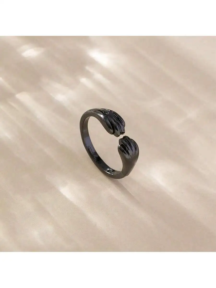 Black Cat Paw Open Ring For Women Fashion Jewelry Gift
Black Cat Paw Open Ring For Women Fashion Jewelry Gift