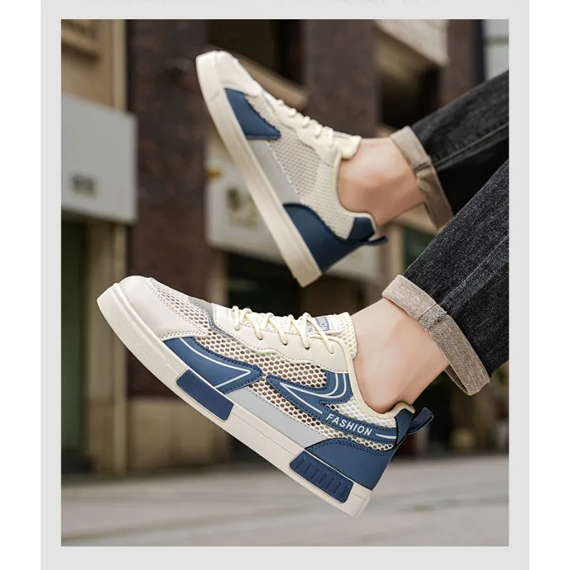 Low-top Men's Mesh Sneakers 2026 Summer Lightweight Breathable Casual Daily Streetwear Student Trendy Footwear
Low-top Men's Mesh Sneakers 2026 Summer Lightweight Breathable Casual Daily Streetwear Student Trendy Footwear