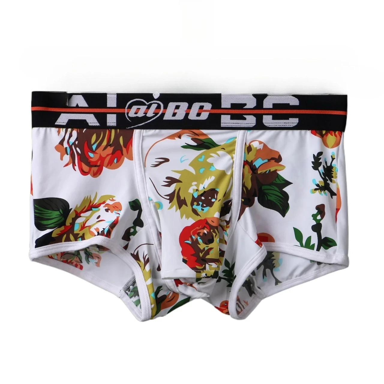 Men's Printed Boxer Briefs, Smooth Breathable Elephant Trunk Pouch Sexy Open Hole Underwear
Men's Printed Boxer Briefs, Smooth Breathable Elephant Trunk Pouch Sexy Open Hole Underwear