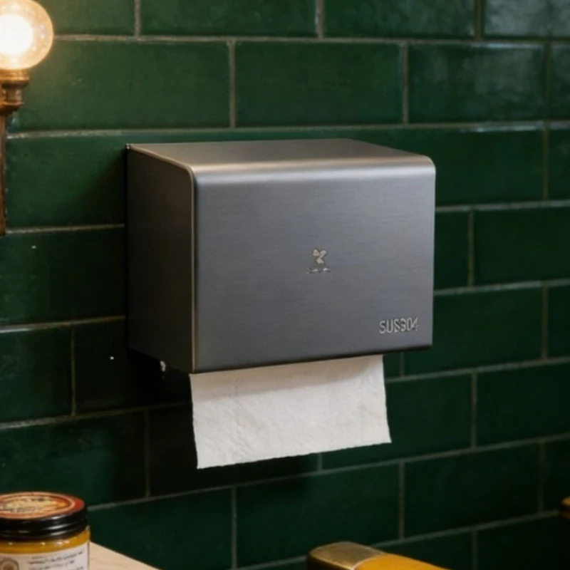 1pcs Multi Functional Toilet Stainless Steel Wall Mounted Paper Holder Bathroom Waterproof Tissue Holder Bathroom Accessories
1pcs Multi Functional Toilet Stainless Steel Wall Mounted Paper Holder Bathroom Waterproof Tissue Holder Bathroom Accessories