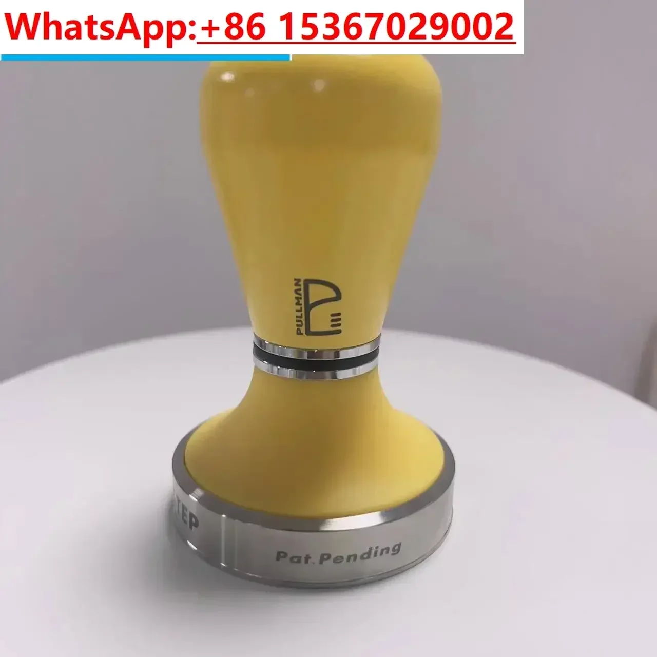 PULLMAN Coffee Tampers Adjustable Depth Design Stainless Steel Force STEP Barista Tools 58.5mm Flat Base Espresso Hammer 
PULLMAN Coffee Tampers Adjustable Depth Design Stainless Steel Force STEP Barista Tools 58.5mm Flat Base Espresso Hammer