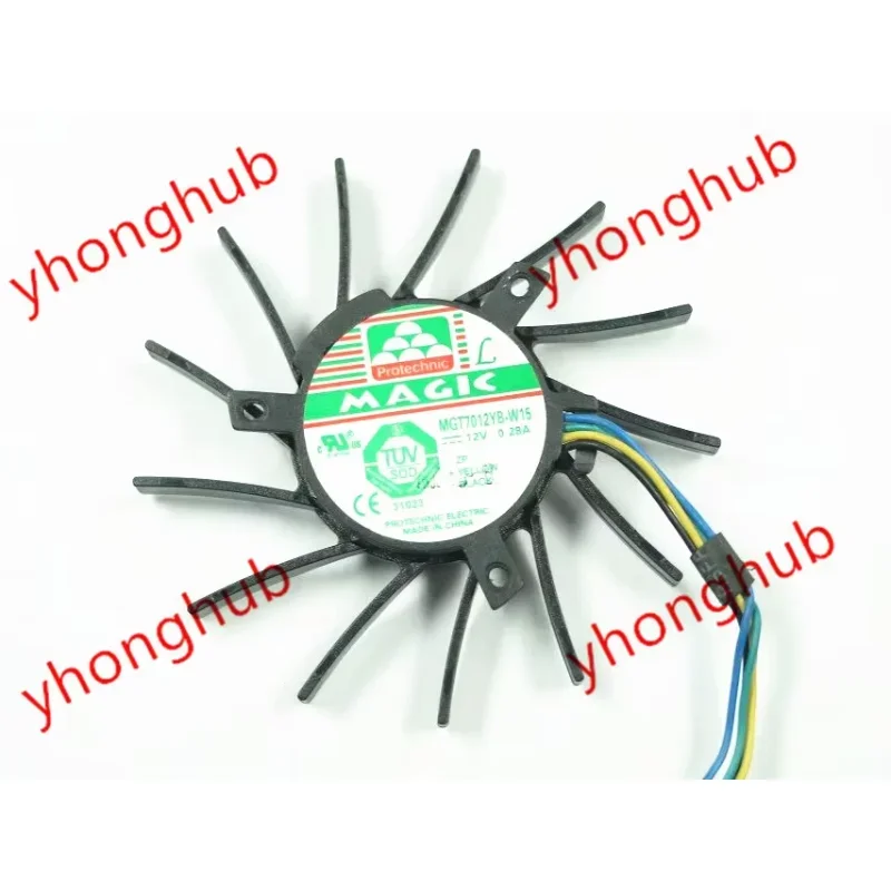 MAGIC MGT7012YB-W15 DC 12 В 0,28 А 4-проводной охлаждающий вентилятор для сервера
MAGIC MGT7012YB-W15 DC 12 В 0,28 А 4-проводной охлаждающий вентилятор для сервера