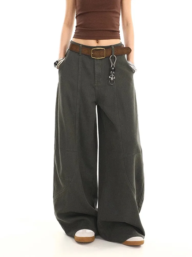 Vintage Baggy High Waist Jeans Women Y2K Wide Leg Oversized Harajuku Popular Fashion Autumn Streetwear Jeans Pants
Vintage Baggy High Waist Jeans Women Y2K Wide Leg Oversized Harajuku Popular Fashion Autumn Streetwear Jeans Pants