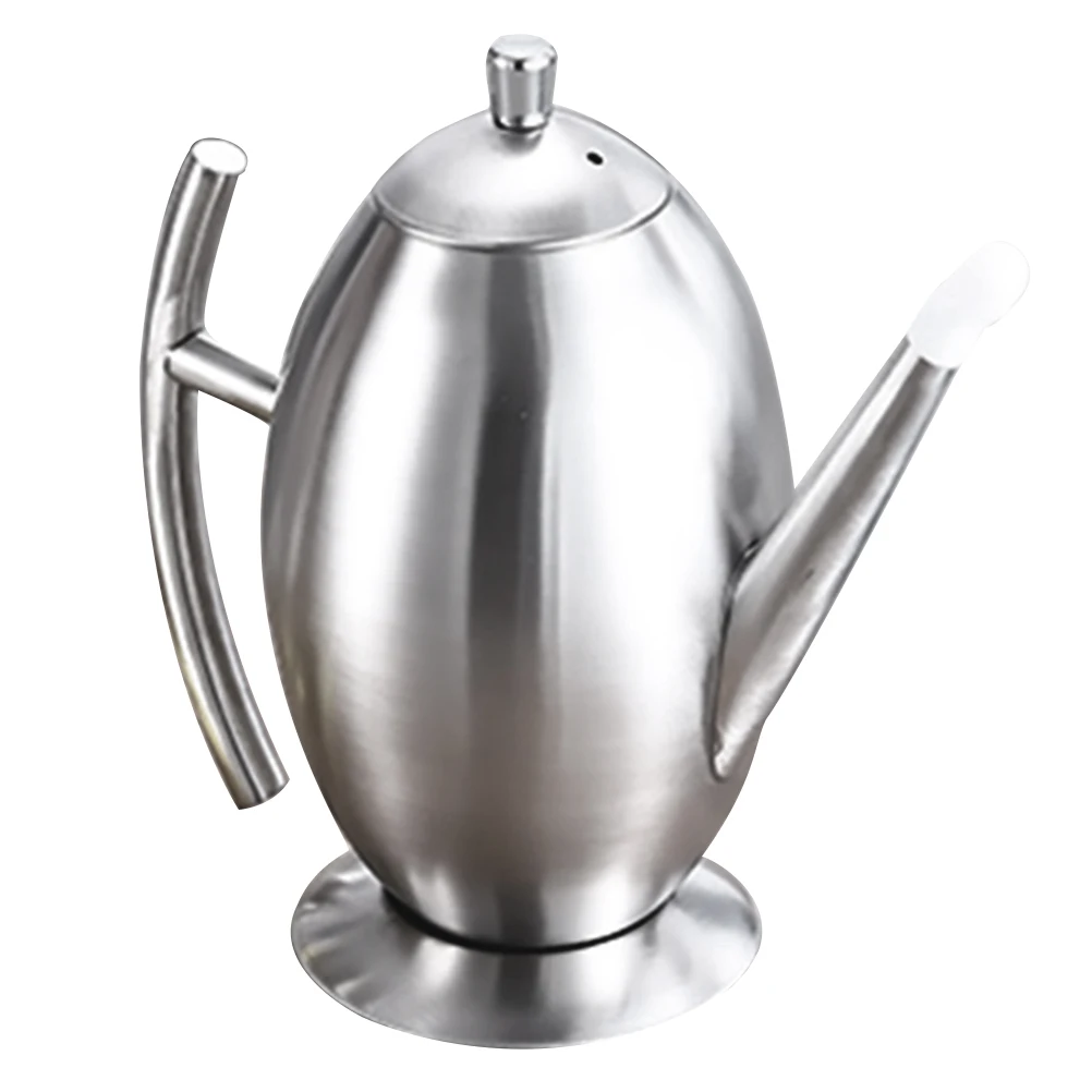 Anti-spill Oil Bottle 304 Stainless Steel Large Capacity Kitchen Oil Pot Gooseneck Dispenser Vinegar Container Wide Mouth No
Anti-spill Oil Bottle 304 Stainless Steel Large Capacity Kitchen Oil Pot Gooseneck Dispenser Vinegar Container Wide Mouth No