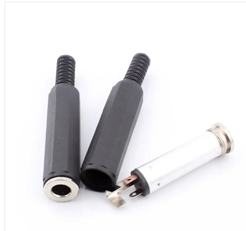 6.35mm 1/4" Mono Plastic Jack Socket Female Solder Terminals Connectors
6.35mm 1/4" Mono Plastic Jack Socket Female Solder Terminals Connectors