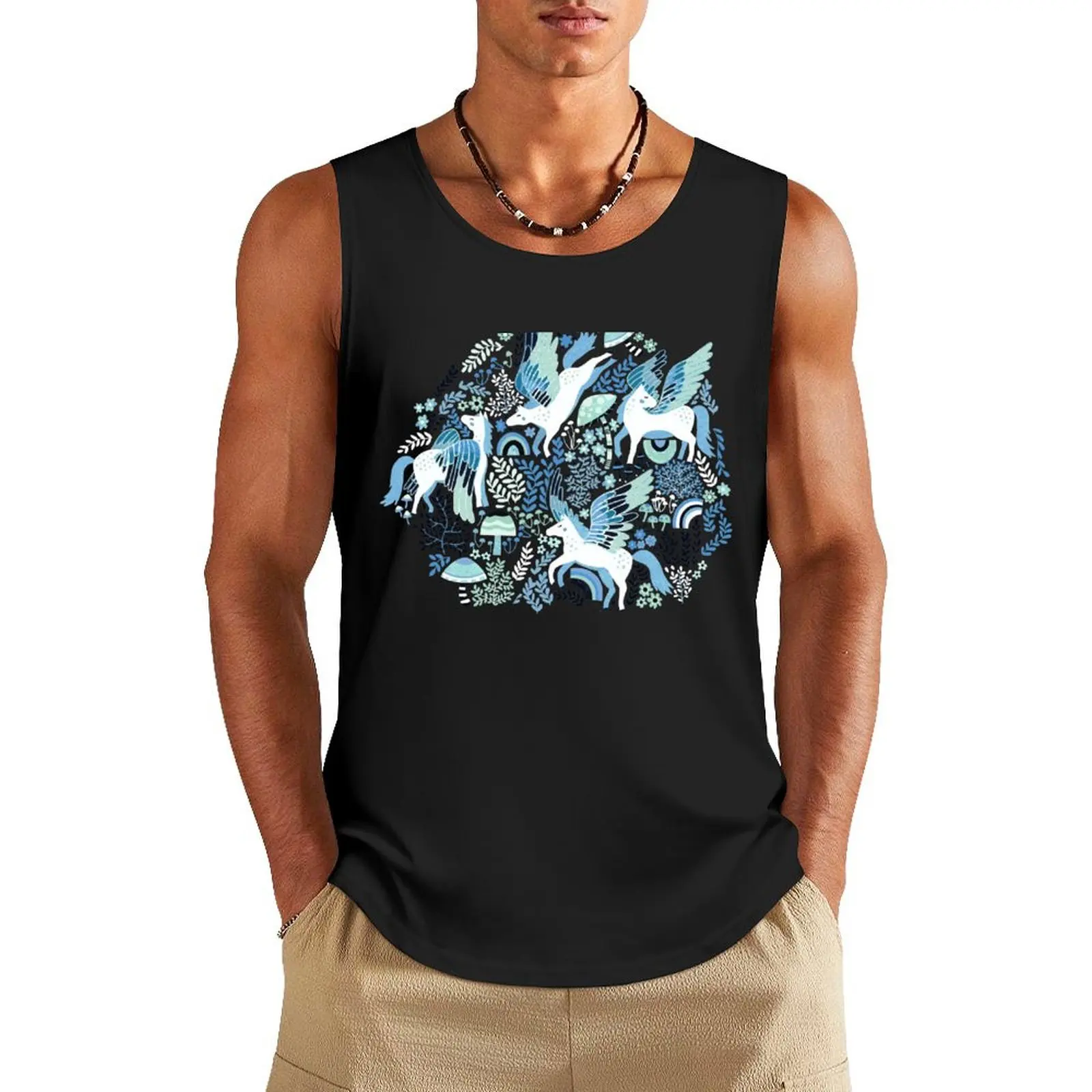 Pegasi Blues Tank Top gym clothing quick-drying t-shirt sports t-shirts for men Top summer
Pegasi Blues Tank Top gym clothing quick-drying t-shirt sports t-shirts for men Top summer