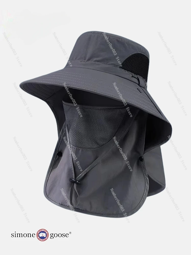 Genuine Goods Goose Big Goose Bucket Hat Male UV Protection Outdoor Big Brim Sun-Proof Sun Protection Hat
Genuine Goods Goose Big Goose Bucket Hat Male UV Protection Outdoor Big Brim Sun-Proof Sun Protection Hat