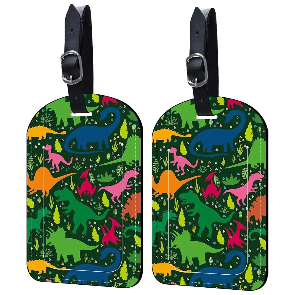 Free ShippingLuggage Tags for Suitcase 2 Pack Colored Dinosaur Leather Luggage Tags with Name Tag Privacy Cover,Women Men Airpor
Free ShippingLuggage Tags for Suitcase 2 Pack Colored Dinosaur Leather Luggage Tags with Name Tag Privacy Cover,Women Men Airpor