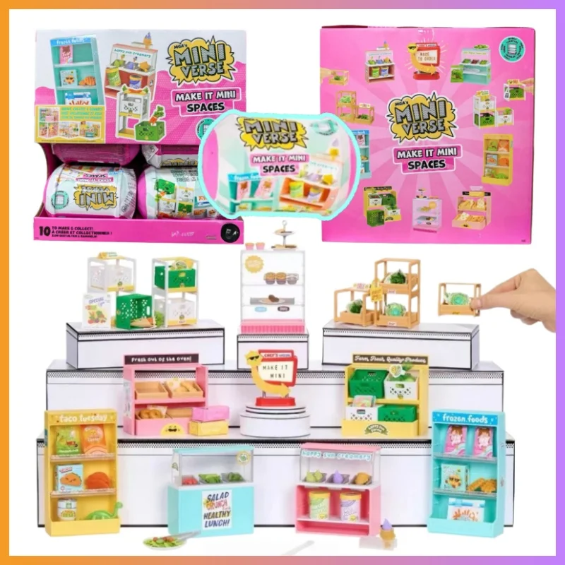 Hot Genuine Mga Miniverse Make It Mini Spaces Series Blind Box Micro Home Scene Shelf Diy Toy Mini Mystery Box Play House Toys
Hot Genuine Mga Miniverse Make It Mini Spaces Series Blind Box Micro Home Scene Shelf Diy Toy Mini Mystery Box Play House Toys