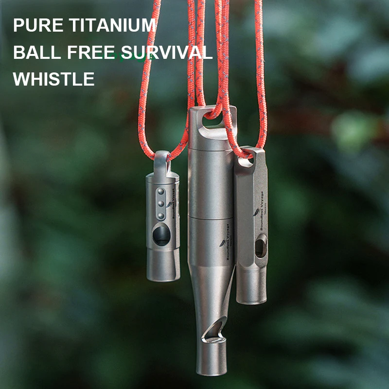 Pure Titanium Ball Free Survival Whistle, Portable,Light,Corrosion-Resistant, Outdoor Camping, Hiking, Mountain Climbing Whistle
Pure Titanium Ball Free Survival Whistle, Portable,Light,Corrosion-Resistant, Outdoor Camping, Hiking, Mountain Climbing Whistle