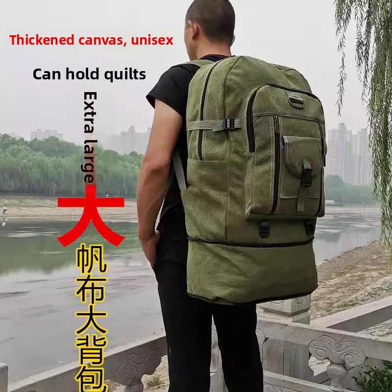 Extra Large Capacity Thickened Canvas Double Shoulder Bag British Style Outdoor Hiking Backpack Men's Travel Bag Retro Artist...
Extra Large Capacity Thickened Canvas Double Shoulder Bag British Style Outdoor Hiking Backpack Men's Travel Bag Retro Artist...