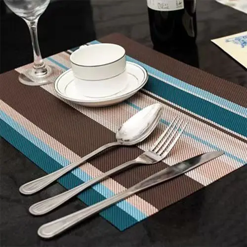 Insulation mat table mat Western table mat table cloth anti-scalding pad bowl mat PVC thermal insulation waterproof plate mat ho
Insulation mat table mat Western table mat table cloth anti-scalding pad bowl mat PVC thermal insulation waterproof plate mat ho