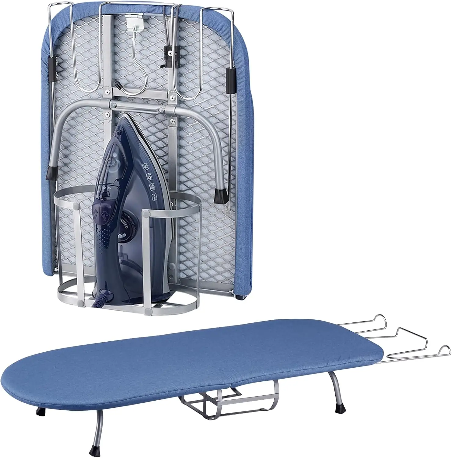 Small Ironing Board, Foldable Table Top Ompact Portable Mini Ironing Board w/Iron Rest, Set for Dorm
Small Ironing Board, Foldable Table Top Ompact Portable Mini Ironing Board w/Iron Rest, Set for Dorm