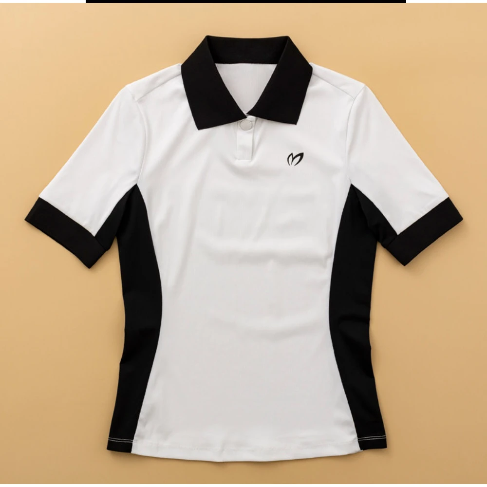 New 2026 Fashion Ladies Golf Short Sleeve Top Vertical Stripe Slim Fit Summer for Outdoor Sports Tee Quick Dry Gym Yoga Wear
New 2026 Fashion Ladies Golf Short Sleeve Top Vertical Stripe Slim Fit Summer for Outdoor Sports Tee Quick Dry Gym Yoga Wear