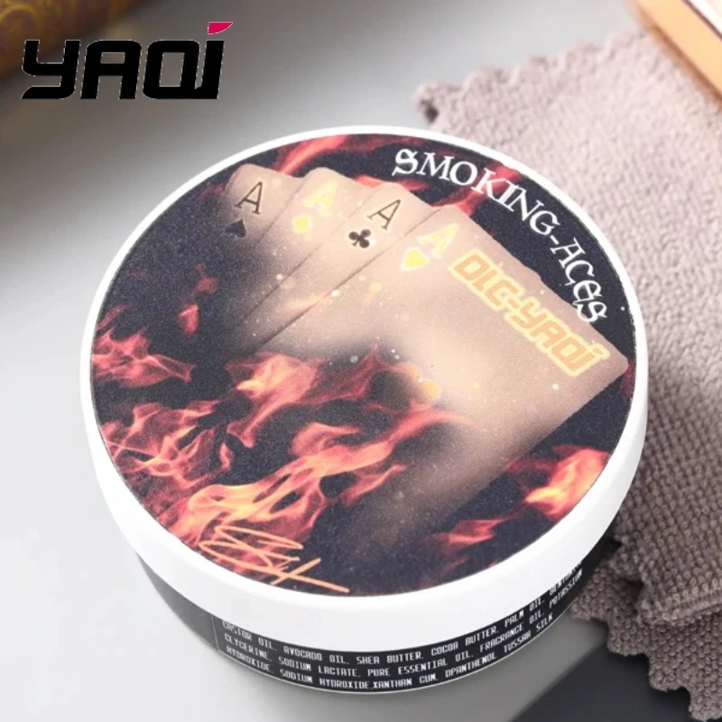 YAQI Smoking Aces Atisan 170g Shaving Soap for Men Traditional Handmade Boyfriend's Gift
YAQI Smoking Aces Atisan 170g Shaving Soap for Men Traditional Handmade Boyfriend's Gift