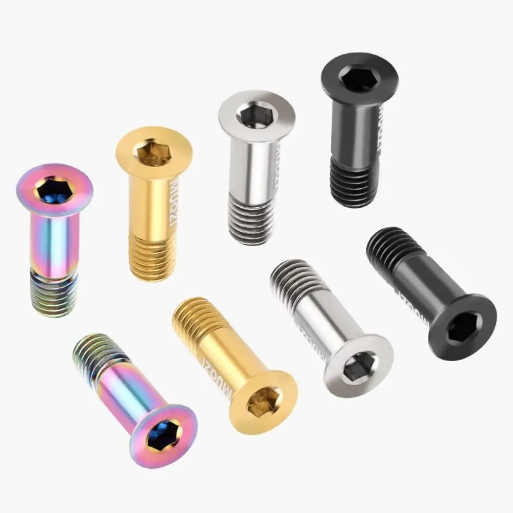 2PCS Titanium Alloy Rear Derailleur Jockey Wheel Screws Fixed Bolts M5 Screws Rear Derailleur Pulley Fixing Bolts
2PCS Titanium Alloy Rear Derailleur Jockey Wheel Screws Fixed Bolts M5 Screws Rear Derailleur Pulley Fixing Bolts