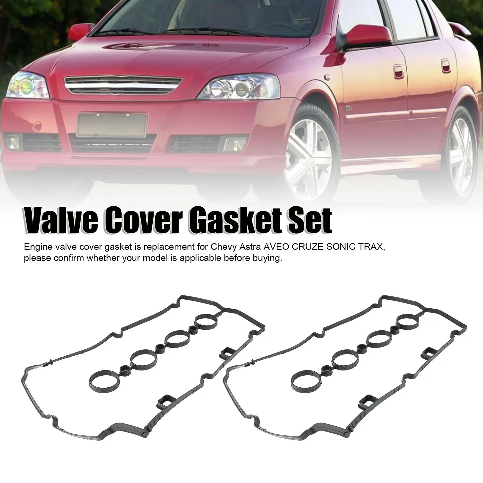 2pcs Engine Valve Cover Washer Gasket Kit for G3 55354237 Replacement for Chevy Astra AVEO CRUZE SONIC TRAX
2pcs Engine Valve Cover Washer Gasket Kit for G3 55354237 Replacement for Chevy Astra AVEO CRUZE SONIC TRAX