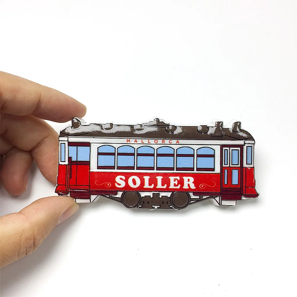 Vintage Mallorca Soller Train 3D Resin Fridge Magnet - Decorative Refrigerator Magnet for Home & Room Decor
Vintage Mallorca Soller Train 3D Resin Fridge Magnet - Decorative Refrigerator Magnet for Home & Room Decor