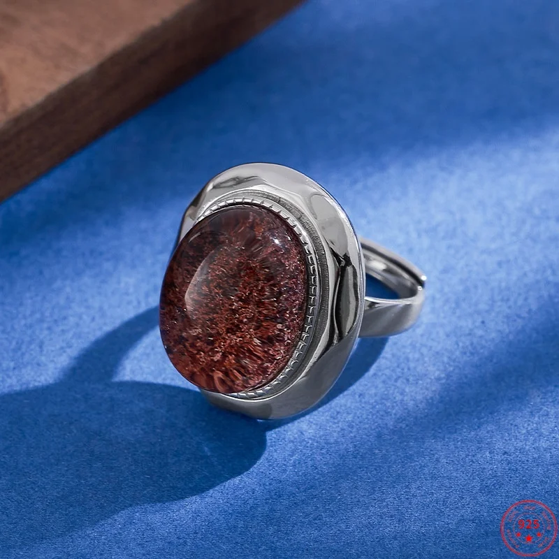 S925 Sterling Silver Charms Rings for Women Men Minimalism Pattern Inlaid Big Oval Ghost Crystal Fashion Jewelry Wholesale
S925 Sterling Silver Charms Rings for Women Men Minimalism Pattern Inlaid Big Oval Ghost Crystal Fashion Jewelry Wholesale