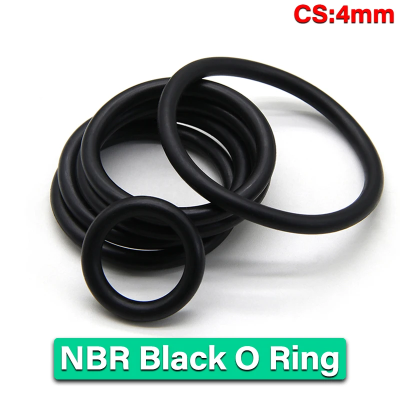 10/50pcs NBR O Ring Nitrile Rubber Gasket Thickness CS 4mm OD 16~150mm Black Round O Type Corrosion Oil Resist Sealing Washer
10/50pcs NBR O Ring Nitrile Rubber Gasket Thickness CS 4mm OD 16~150mm Black Round O Type Corrosion Oil Resist Sealing Washer