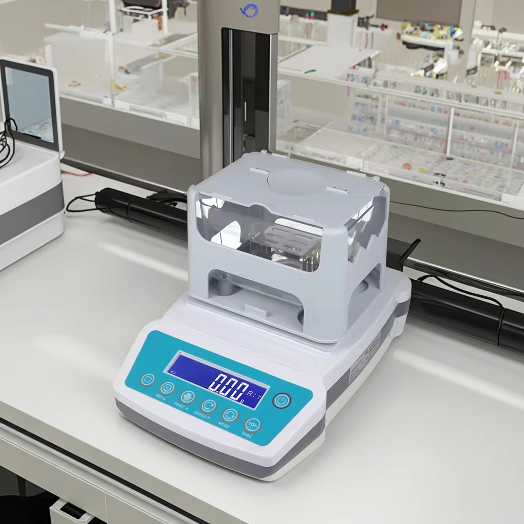 Laboratory Gold Density Meter 300g/0.01g Electric Soil Density Tester Minerals Testing Machine
Laboratory Gold Density Meter 300g/0.01g Electric Soil Density Tester Minerals Testing Machine