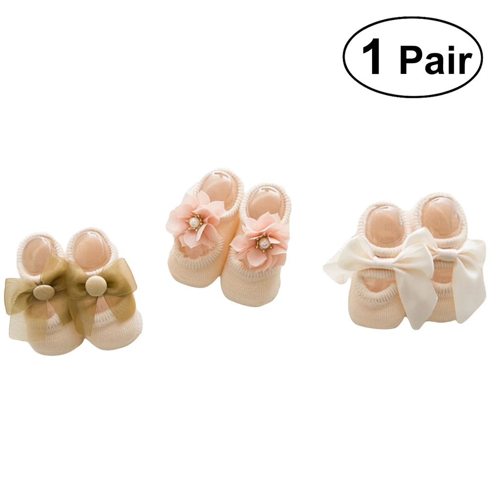 1 Pair Random Pattern Cotton Baby Socks for Girl Toddler Newborn Infant Anti Lace Flower Bow Tie Floor Socks Party Birthday Sock
1 Pair Random Pattern Cotton Baby Socks for Girl Toddler Newborn Infant Anti Lace Flower Bow Tie Floor Socks Party Birthday Sock
